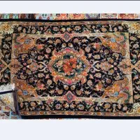 فرش دست سالاری چله ابریشم