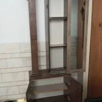 جاکفشی آیینه دار کشویی|جاکفشی، کمد، دراور|کرمان, |دیوار