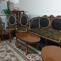 یک دست مبل 12نفر با میز ناهار خوری 6نفر