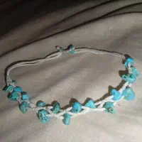 دستبند با سنگ فیروزه اصل نیشابور