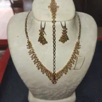 نیم ست تمام تراش طلا|جواهرات|اردبیل, |دیوار