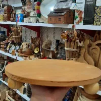 تخته گوشت  وسرو طرح دار|ظروف سرو و پذیرایی|رشت, هلال احمر|دیوار