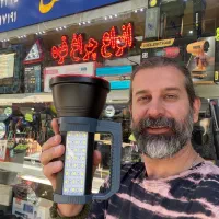 چراغ قوه شارژی دستی لنترنی نگهبانی s058 smallsun|کوهنوردی و کمپینگ|تهران, لاله زار|دیوار