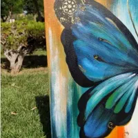 نقاشی روی بوم