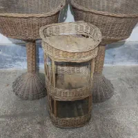 سبد حصیری قدیمی قیمت مناسب