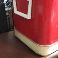 یخچال یخدان مسافرتی آمریکایی قدیمی معیوب|کوهنوردی و کمپینگ|کرج, شهرک پردیسان|دیوار