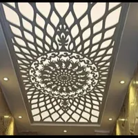 سقف کاذب اجرای کناف تایل معرق سی ان سی آسمانمجازی|خدمات پیشه و مهارت|تهران, باغ خزانه|دیوار