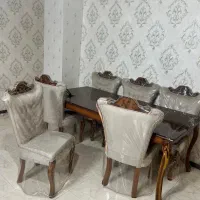 میز نهاری چوب راش در حد نو|میز و صندلی غذاخوری|کرج, شاهین‌ویلا|دیوار