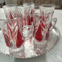 پارچ و انواع استکانهای فرانسوی|ظروف سرو و پذیرایی|محمدشهر, محمدشهر|دیوار