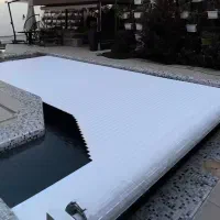روکش وسقف استخر pvc ، پارچه ای ، پلیکربنات
