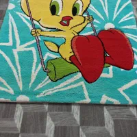 فرش کودک در حد نو|فرش|خاوران, |دیوار