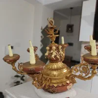 لوستر  ۶شاخه برنزی (اردشیر حکمتی )