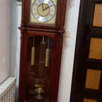 ساعت زمینی چوبی