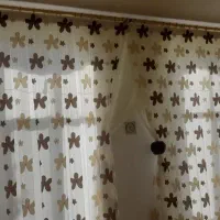 پرده با میله