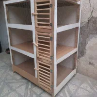 قفس گنجه جفت کن سه طبقه مناسب کبوتر کفتر بلدرچین