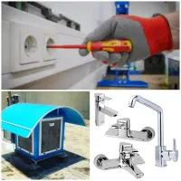 برقکار انجام خدمات برقی، نصب شیرآلات و کولر آبی