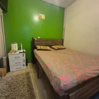 تخت دونفره انباری دار - میز کتابخانه - کمد دیواری