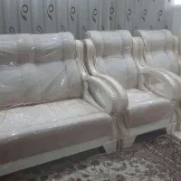مبلمان ۸ نفره کاور دار بسیار نو و تمیز به شرط