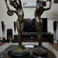 فروش مجسمه برنزی وارداتی ۹۵ سانتی اصل