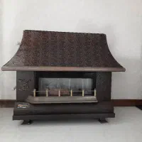 بخاری گازی مدل شومینه