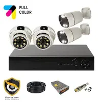 پک دوربین مدار بسته شنود دار  2083hs اماده نصب