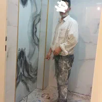 کاشیکاری باچسب وملات.سرامیک.کاشی کاری.کاشیکارتخریب