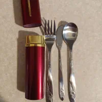 ست قاشق و چنگال و چاقوی سفری