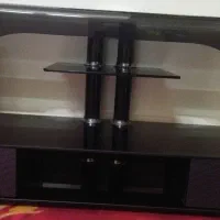 میز تلویزیون شیشه ای