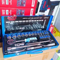 جعبه ابزار و بکس 24 پارچ باس