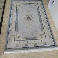 فرش با نخ ابریشم طرح جدید