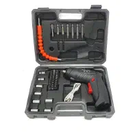 دریل همراه با ۴۷تیکه وسایلش