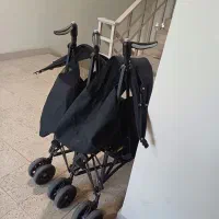 کالسکه دوقلوی دلیجان مدل دیبا|کالسکه و لوازم جانبی|تهران, حسین‌آباد|دیوار