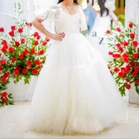فروش تعداد ۲ عدد لباس مجلسی دخترانه