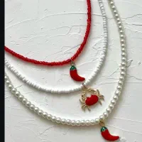 گردنبند مونجوقی و صدف