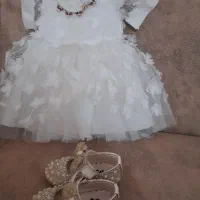 لباس عروس بچه و کفش