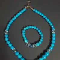 ست گردنبند و دستبند کاملا نو|بدلیجات|اراک, |دیوار