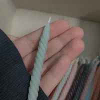 شمع قلمی پیچ ده سانتی بدون اشک و دود