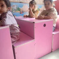میز ونیمکت پیش دبستانی|صندلی و نیمکت|کرمانشاه, |دیوار