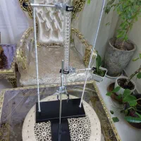 پایه و گیره نوا میله حلقه گرد نگهدارنده آزمایشگاهی