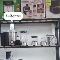 آبمیوه گیری 4کارهhoko+پایه استیل گارانتی تعویض