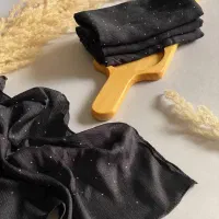 مینی اسکارف کریستال نگینی مجلسی