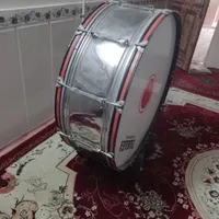 طبل یک متری دور استیل کاملا نو با چرخ های مستحکم|درام و پرکاشن|تهران, قیام‌دشت|دیوار
