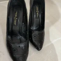 کفش مشکی پاشنه بلند مجلسی
