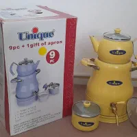 فروش سماور یونیک و چای ساز برقی به همراه جعبه