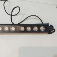 چراغ چشمک زن پلیسی و اخطاری و رقص نور