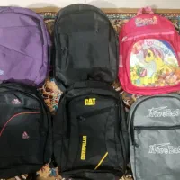 ۶عدد کیف مدرسه ویک جفت کفش سایز ۳۷