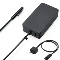 شارژر 44 وات  مایکروسافت Surface Pro 3 Pro 4 تبلت