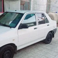 پراید ۱۳۱ مدل ۹۸ سفید بدون رنگ تمیز