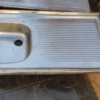 دو عدد سینک ظرفشویی|مصالح و تجهیزات ساختمان|بروجن, |دیوار