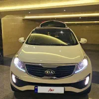 اسپورتیج ۲۰۱۳ فول وارداتی تمیز و سالم۲برگ سند